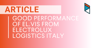 The El.Vis system is not new, nor is its proven efficiency, but observing how much the system has improved Electrolux distribution logistics should be a must for the entire logistics industry.